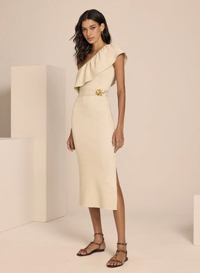 Vestido Katia I Tricot Midi Feminino